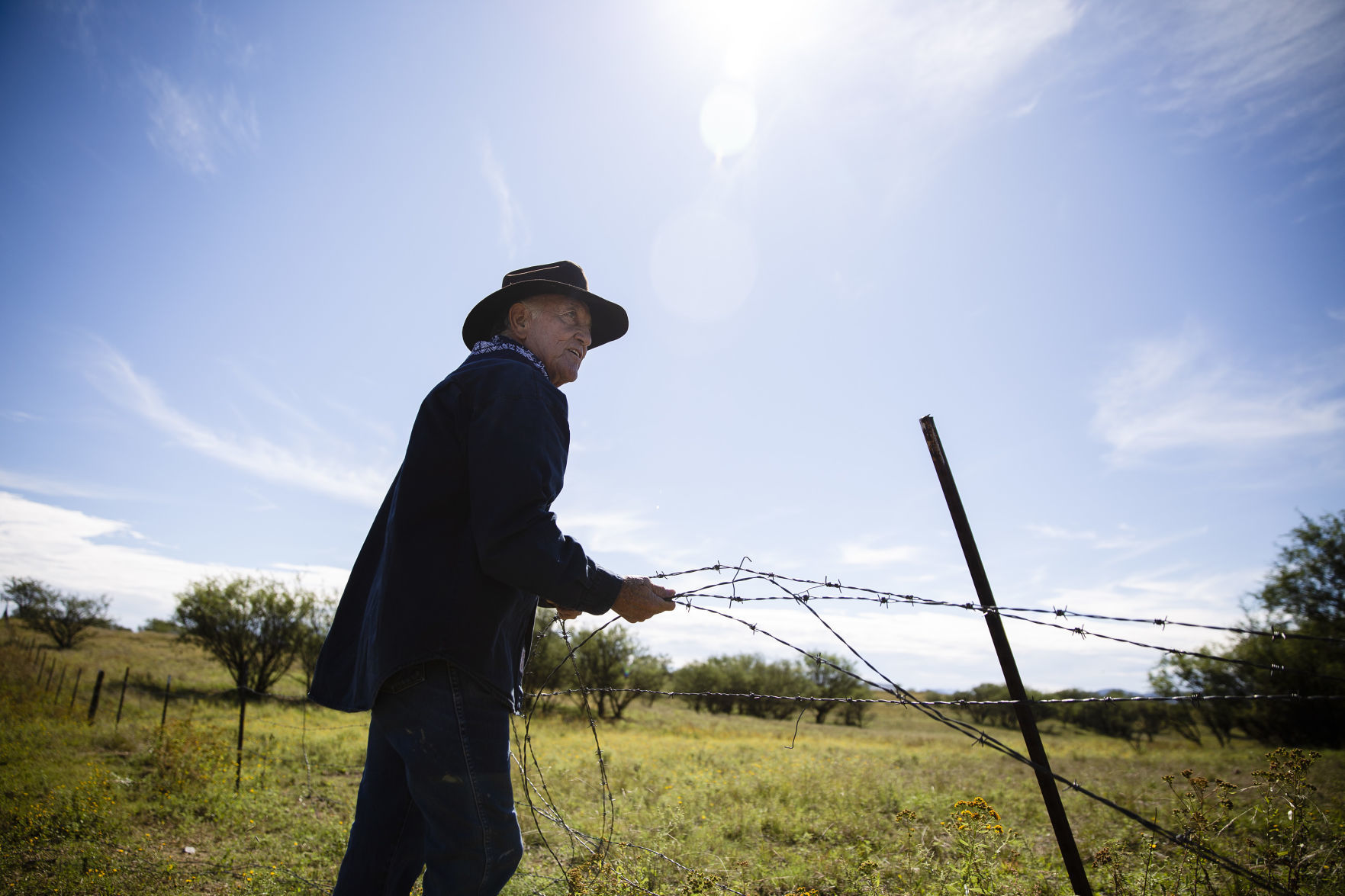 U.S. – Mexico border near Lochiel, Ariz.